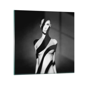 Impression sur verre - Image sur verre - Dans la brillance et l'ombre - 40x40 cm