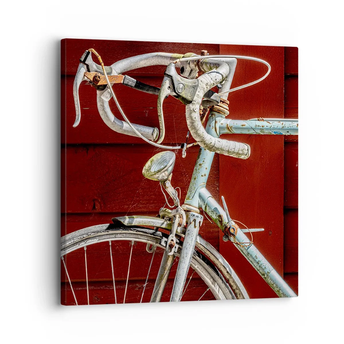 Impression sur toile - Image sur toile - Construit pour la victoire - 30x30 cm