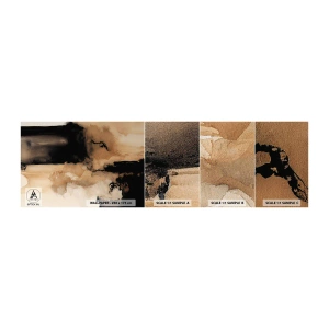 Échantillon De Papier Peint Standard Eco - Une abstraction intrigante - Abstraction, Fumée, Minimaliste - 100x30 cm