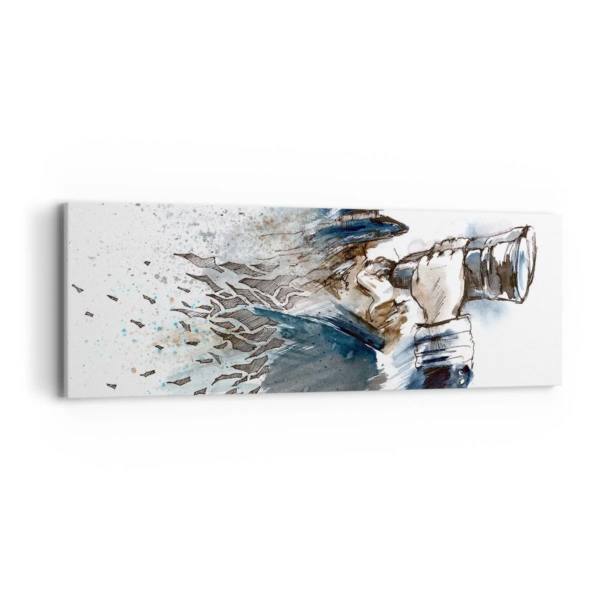 Impression sur toile - Image sur toile - Dix sur l'échelle de Beaufort ! - 90x30 cm