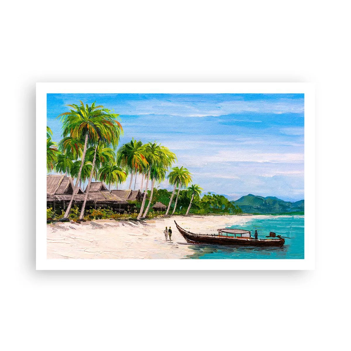 Affiche - Poster - Rêve exotique - 91x61 cm