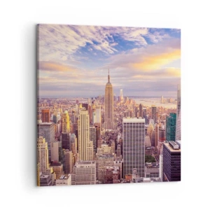 Impression sur toile - Image sur toile - Atteindre les nuages ​​eux-mêmes - 60x60 cm