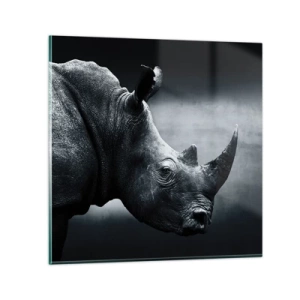 Impression sur verre - Image sur verre - Le profil droit - 60x60 cm