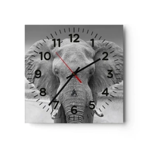 Horloge murale - Pendule murale - Bienvenue dans mon monde - 40x40 cm