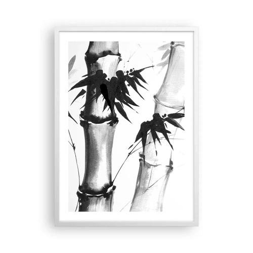 Affiche dans un cadre blanc - Poster - Gros plan sur l'orient - 50x70 cm