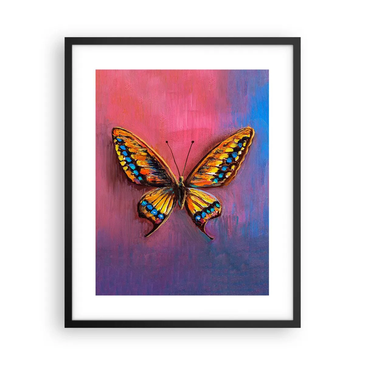 Affiche dans un cadre noir - Poster - Un joyau de la nature - 40x50 cm