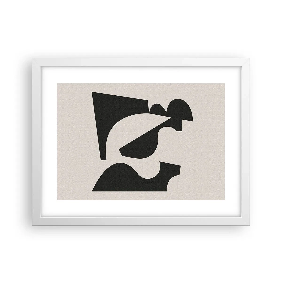 Affiche dans un cadre blanc - Poster - À monter soi-même - 40x30 cm