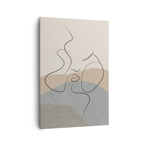 Impression sur toile - Image sur toile - Comme un coup de pinceau - 70x100 cm