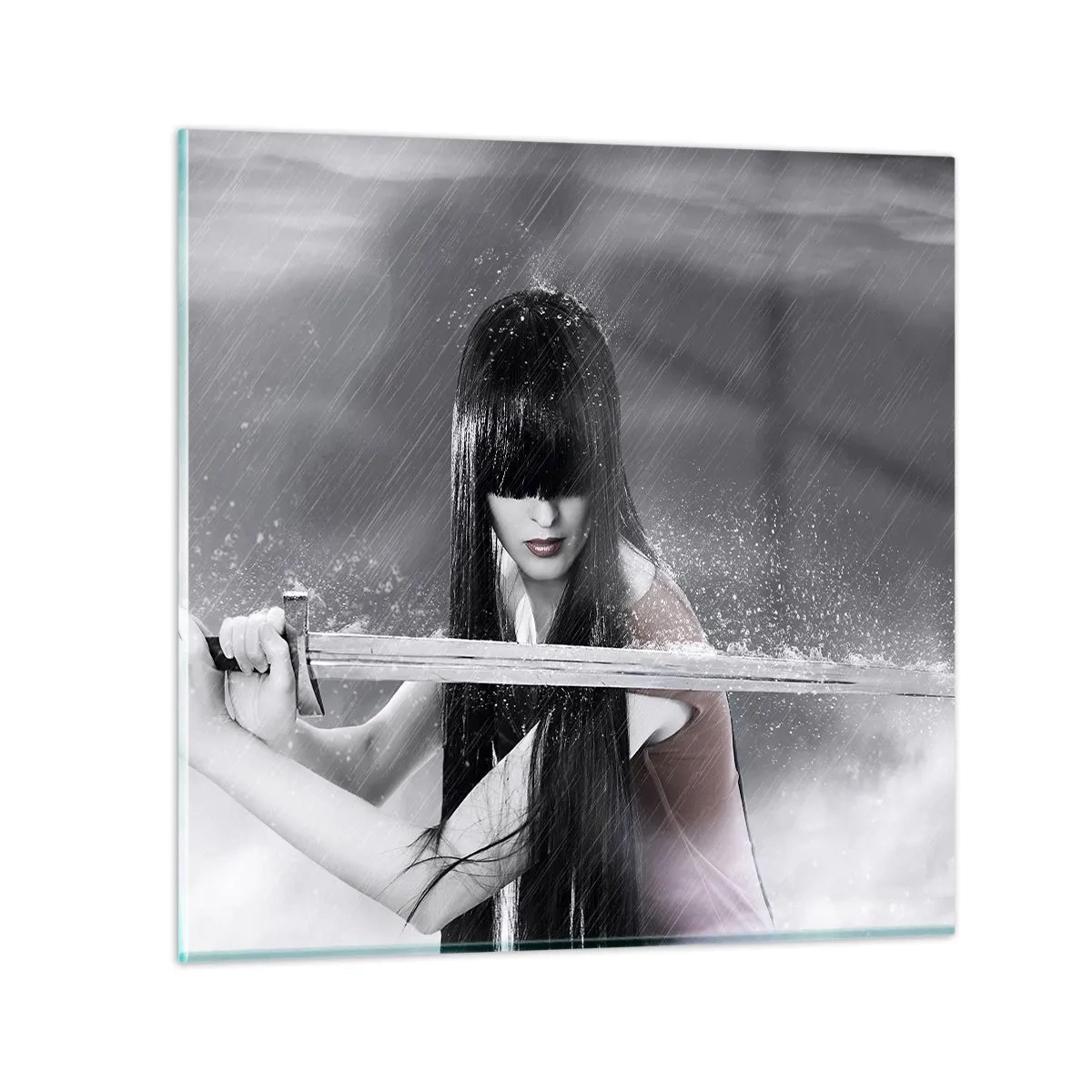 Impression sur verre - Image sur verre - Belle et dangereuse - 30x30 cm