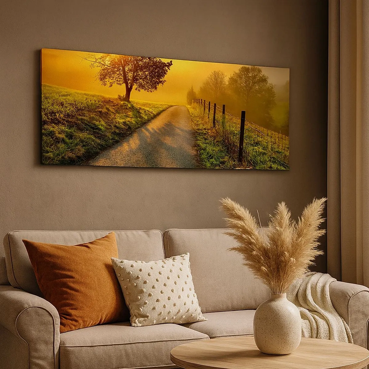 Impression sur toile - Image sur toile - Après-midi de miel - 100x40 cm