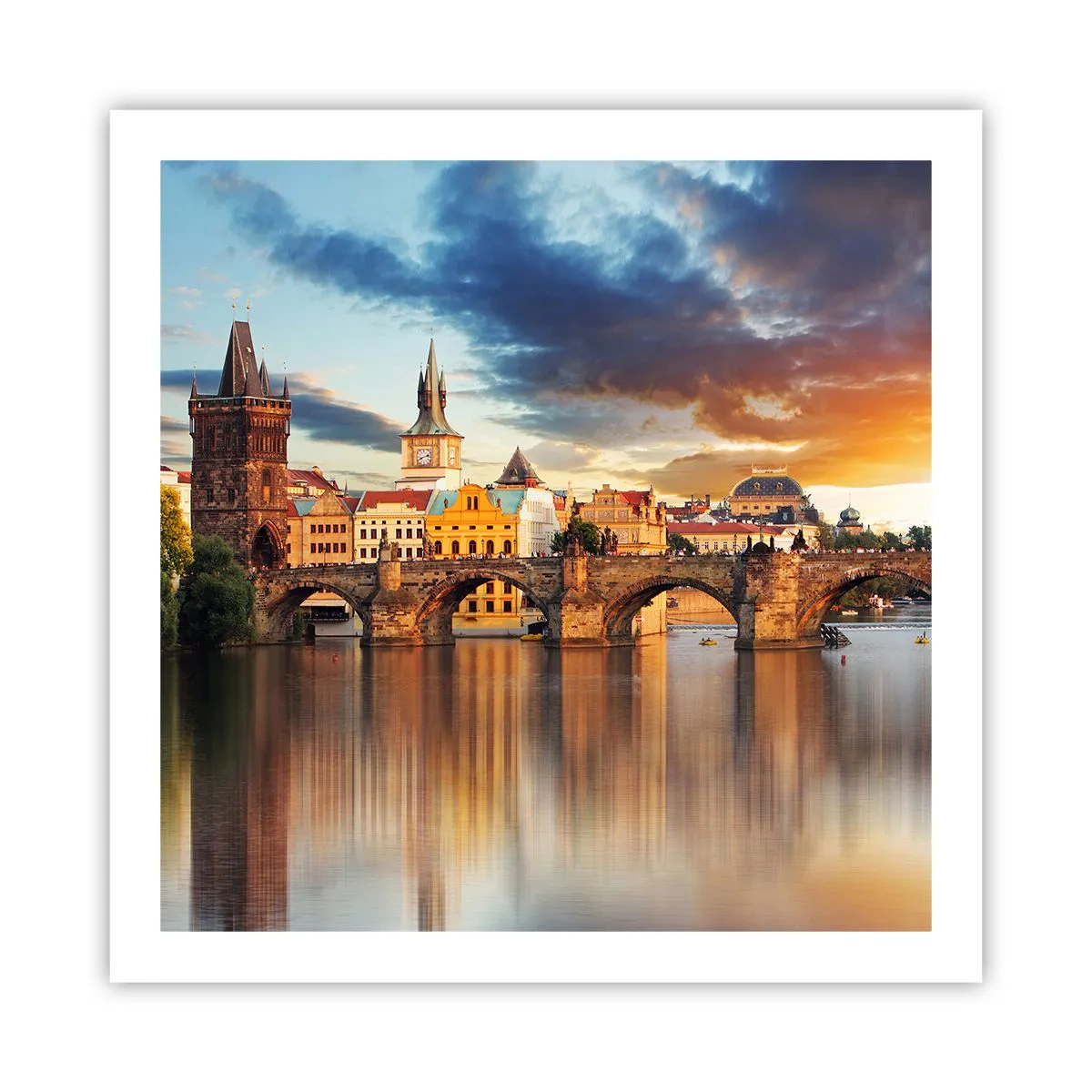 Affiche - Poster - Belle depuis des lustres - 60x60 cm