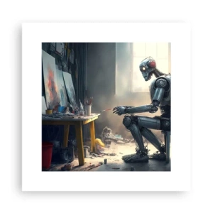 Affiche - Poster - L'acte de création - 30x30 cm