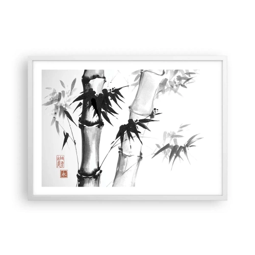 Affiche dans un cadre blanc - Poster - Gros plan sur l'orient - 70x50 cm