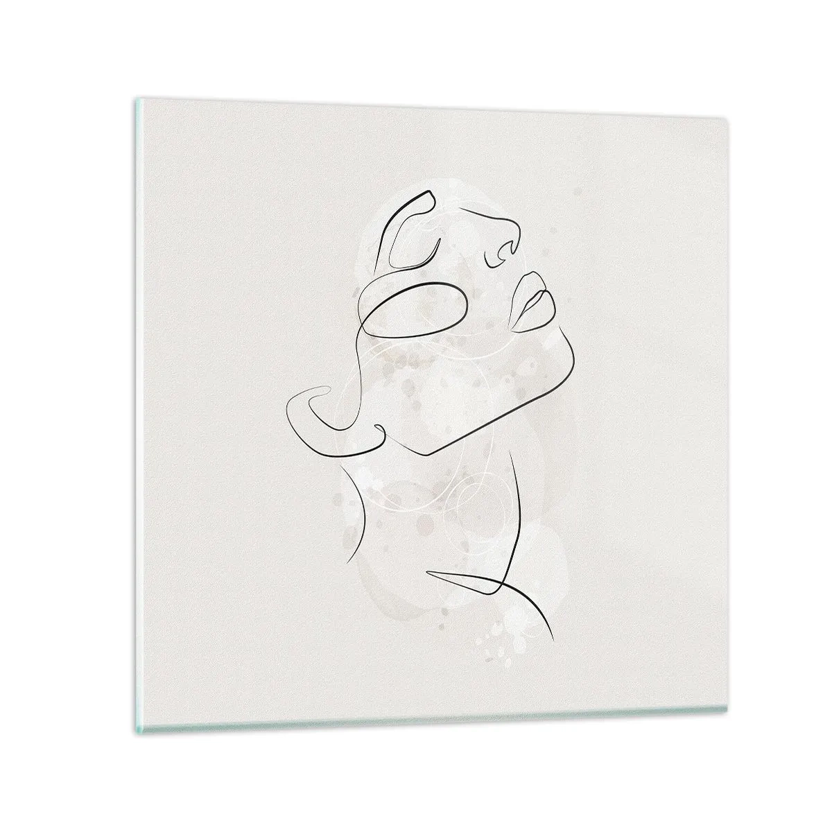 Impression sur verre - Image sur verre - L'esquisse d'un rêve - 70x70 cm