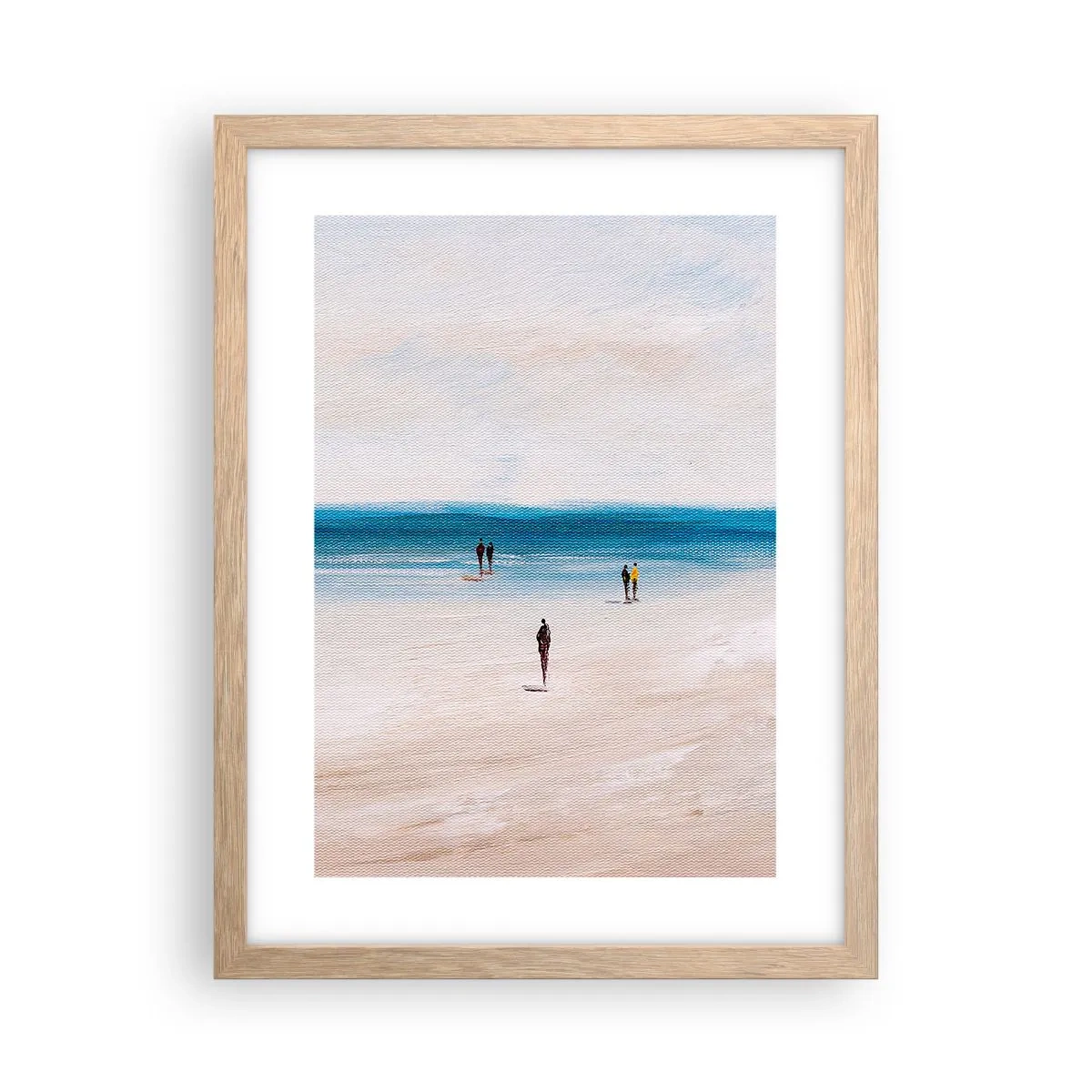 Affiche dans un chêne clair - Poster - Un besoin naturel - 30x40 cm