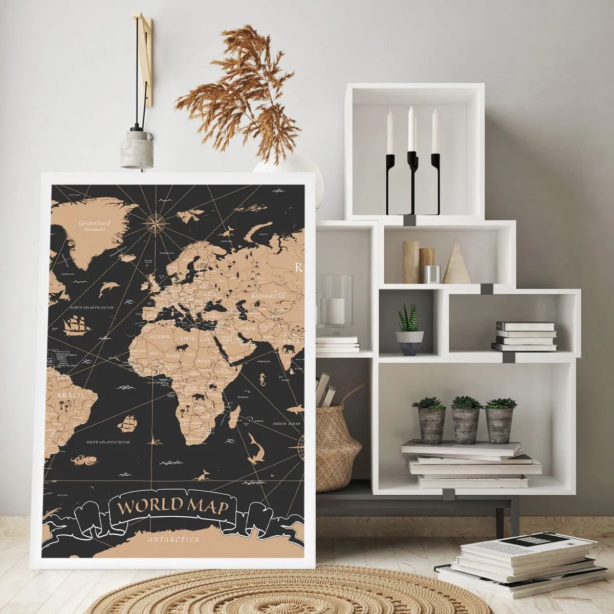 Affiche - Poster - Les limites de mon monde - 61x91 cm