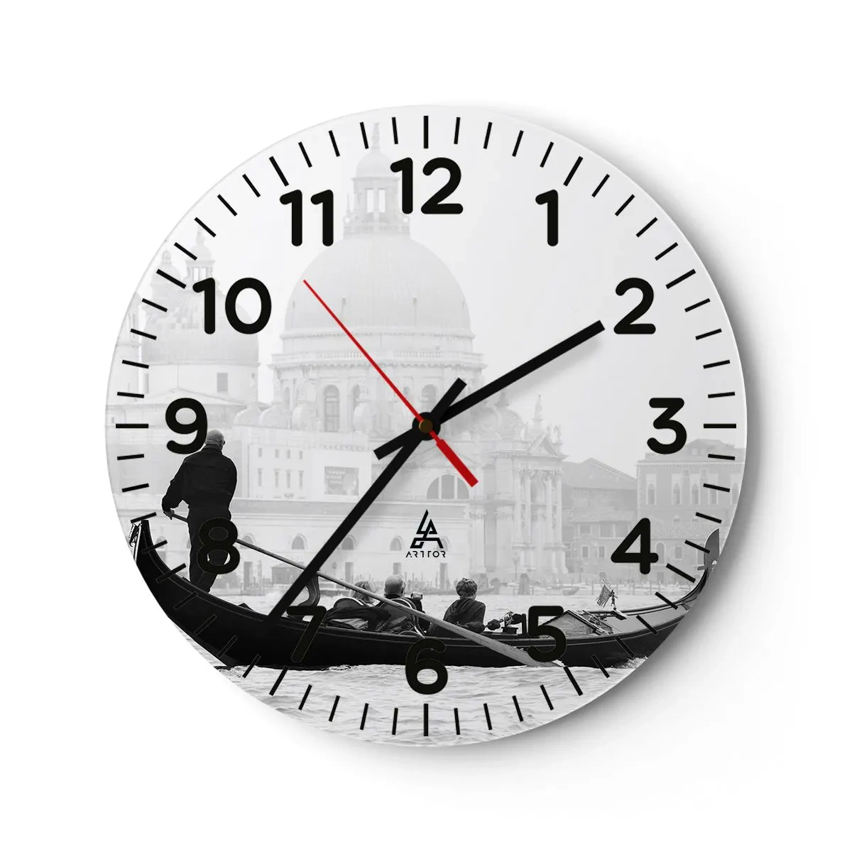 Horloge murale - Pendule murale - Voyage aux sources de la beauté - 30x30 cm