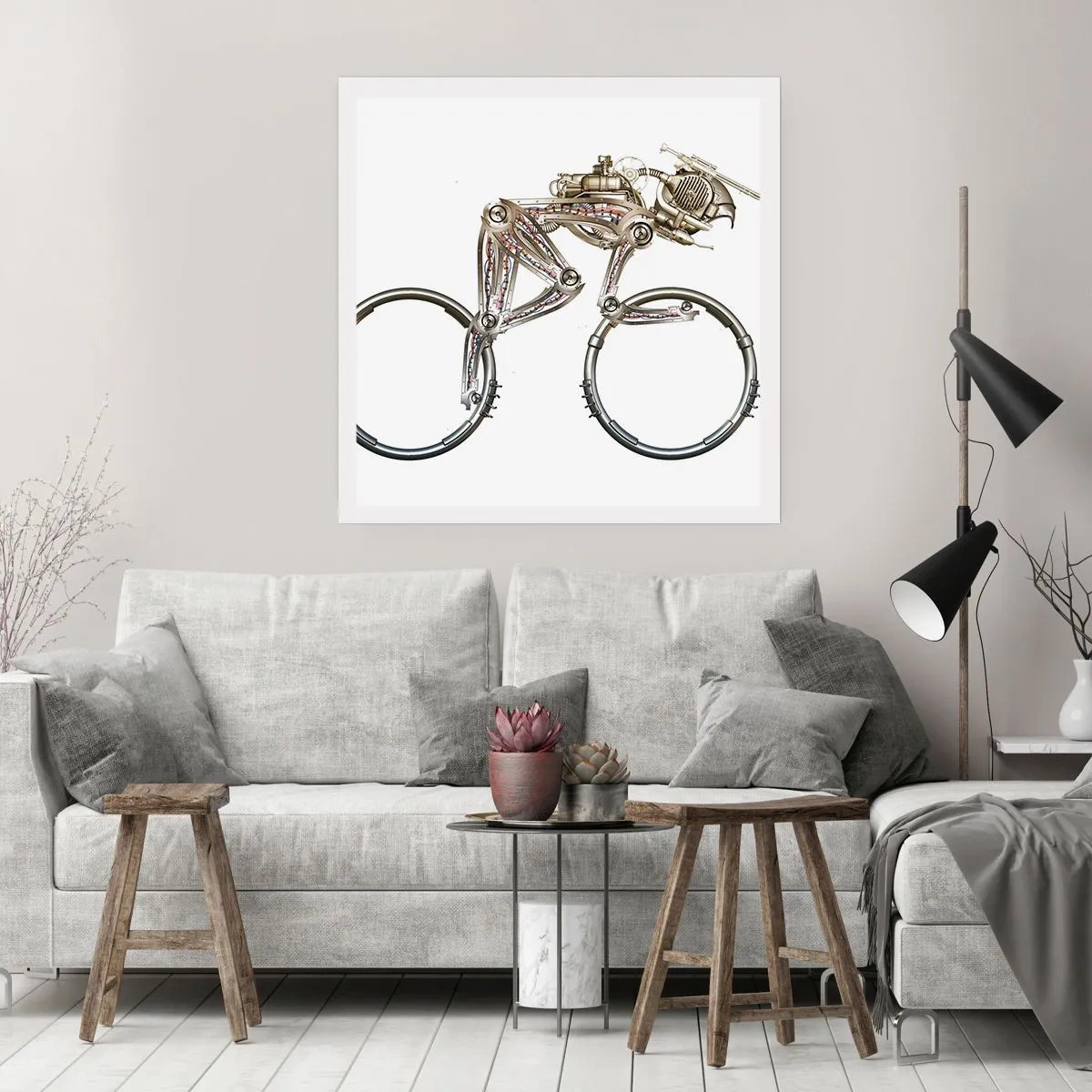 Affiche - Poster - Machine exceptionnelle - 60x60 cm