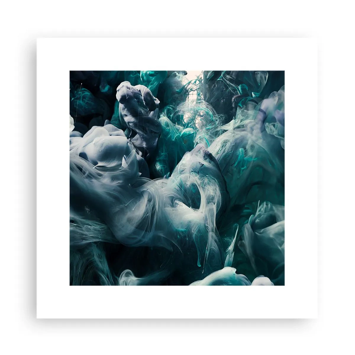 Affiche - Poster - Mouvement des couleurs - 30x30 cm