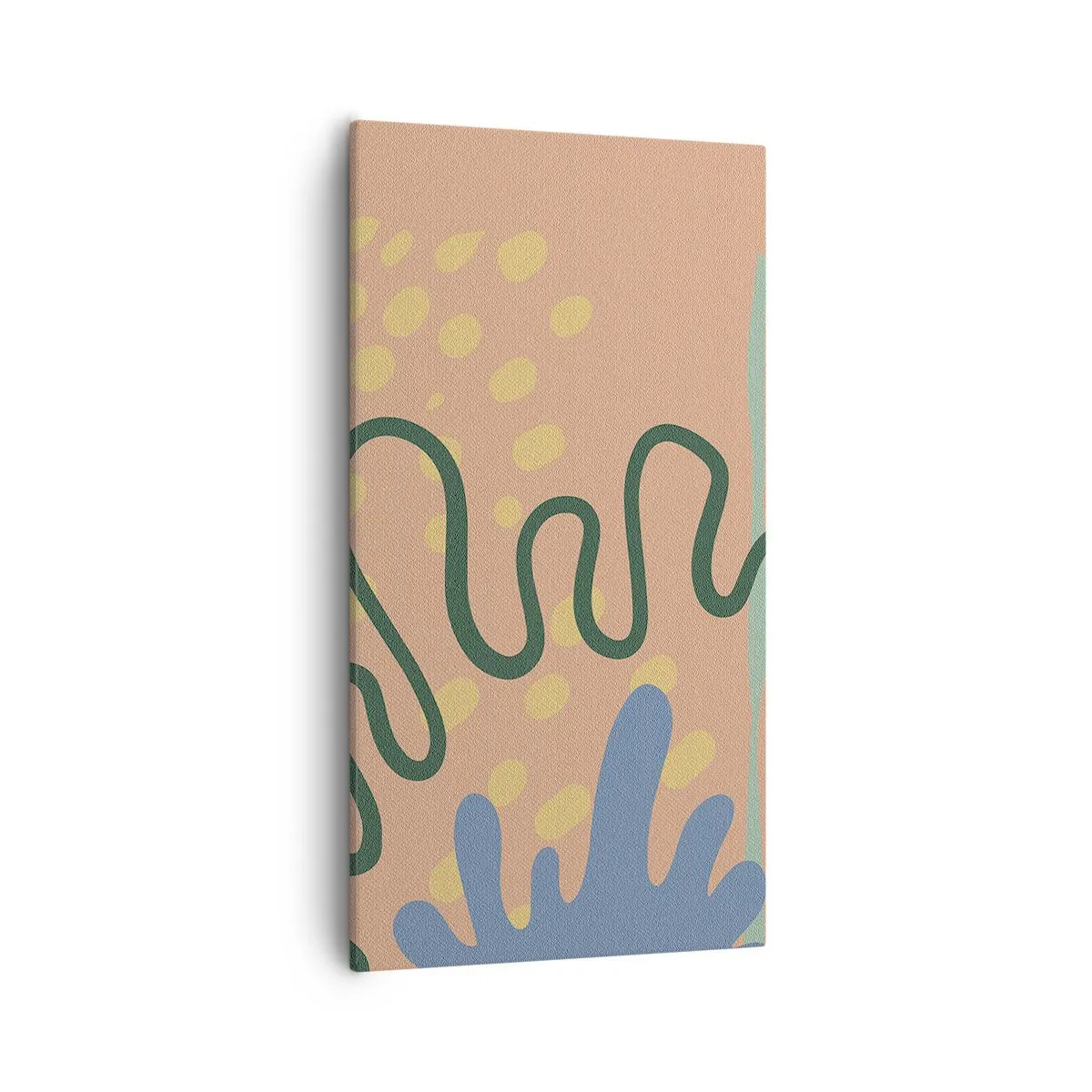 Impression sur toile - Image sur toile - Abstraction : diversité de la nature - 55x100 cm