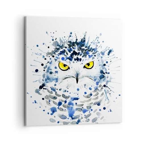 Impression sur toile - Image sur toile - Droit dans les yeux - 60x60 cm