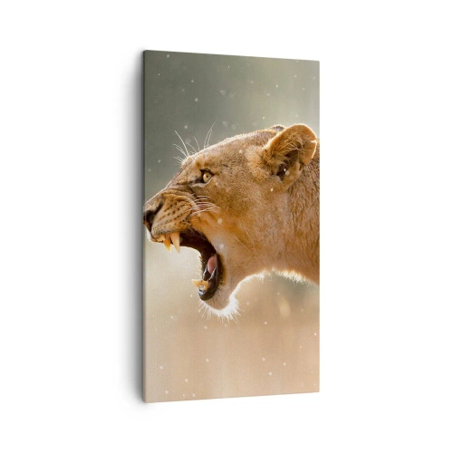 Impression sur toile - Image sur toile - Essayez  de ne pas écouter - 45x80 cm