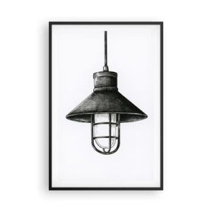 Affiche dans un cadre noir - Poster - Comme il y a des années… - 61x91 cm