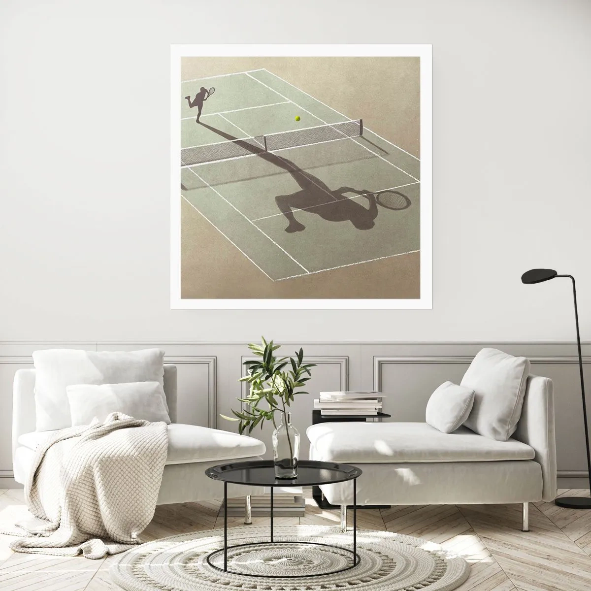 Affiche - Poster - Dépassement de soi - 50x50 cm