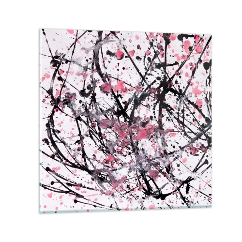 Impression sur verre - Image sur verre - La nature éphémère de la vie - 40x40 cm