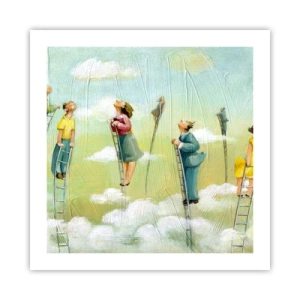 Affiche - Poster - Derrière ton rêve - 50x50 cm