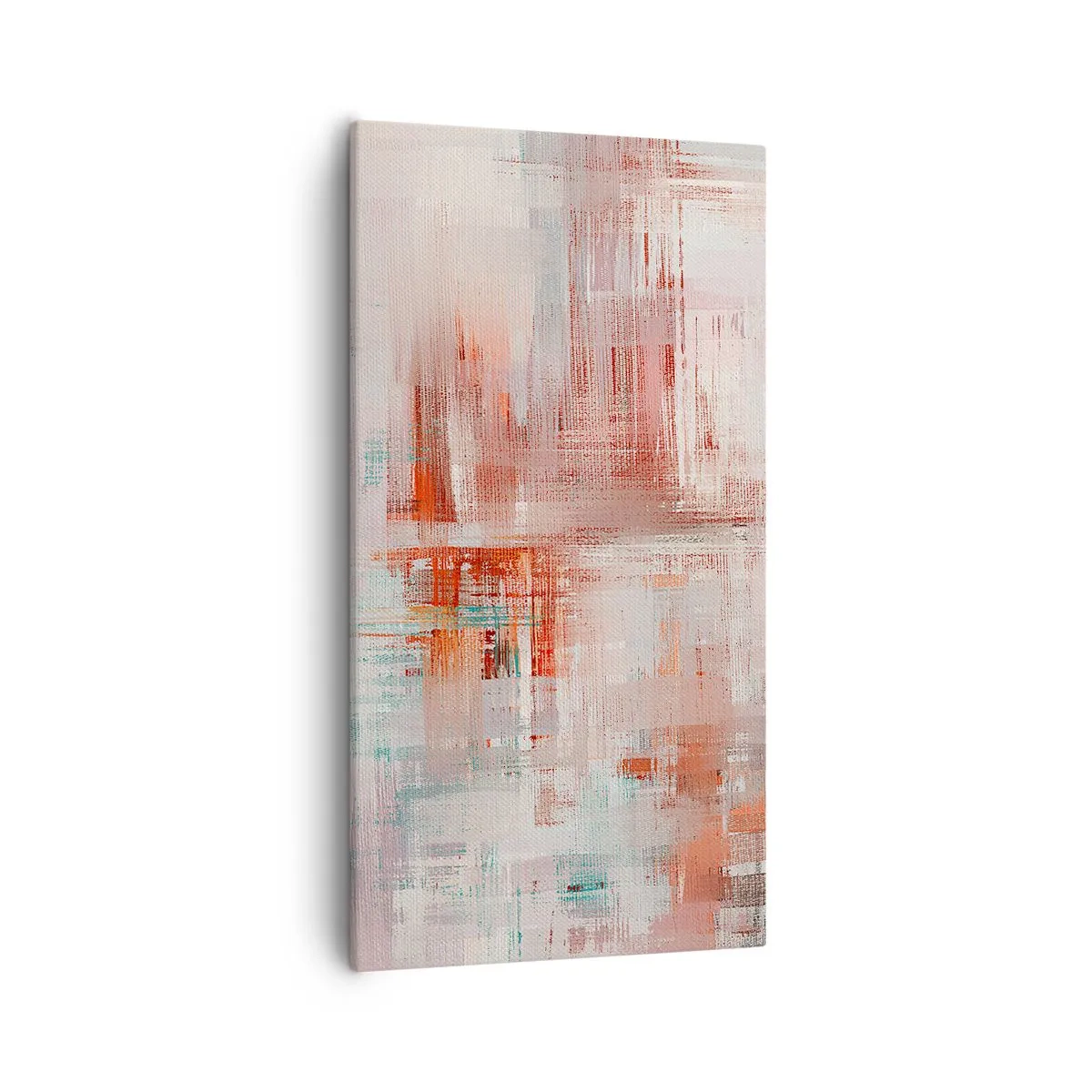 Impression sur toile - Image sur toile - Brumeux. Mais rose - 55x100 cm