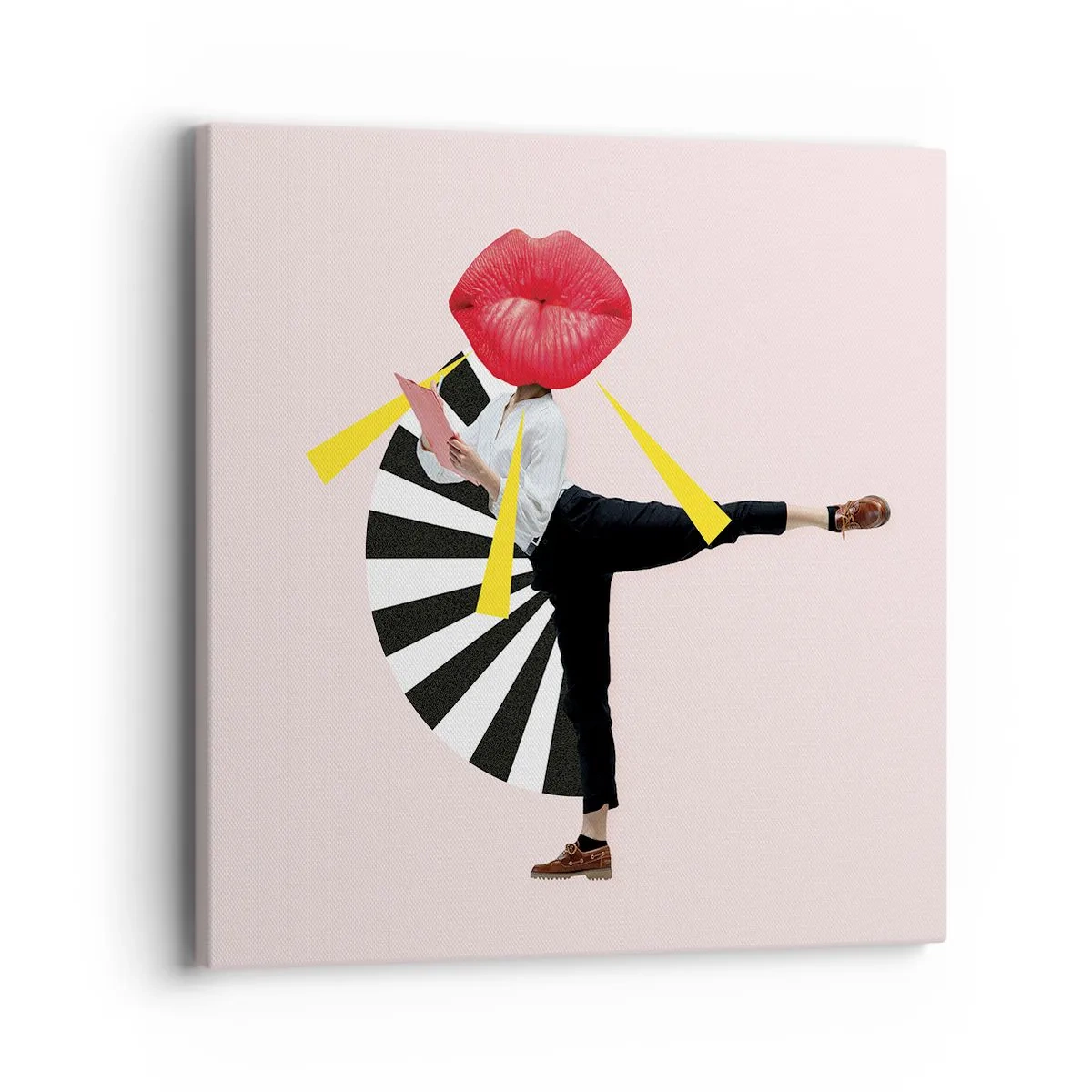 Impression sur toile - Image sur toile - Pop-art surréaliste - 40x40 cm