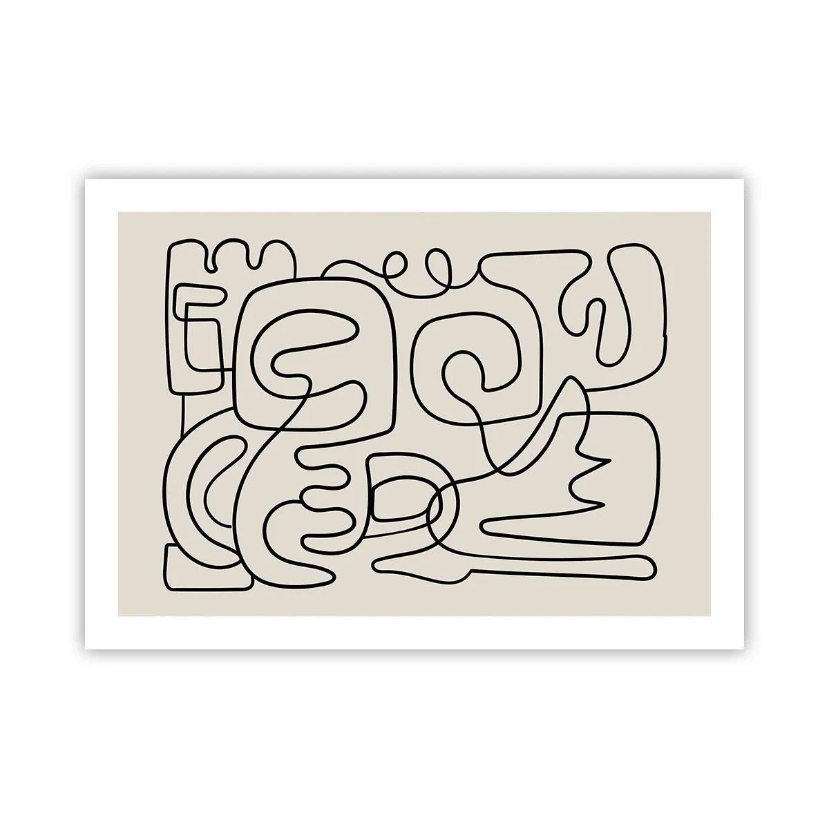 Affiche - Poster - Suivez les indices - 70x50 cm