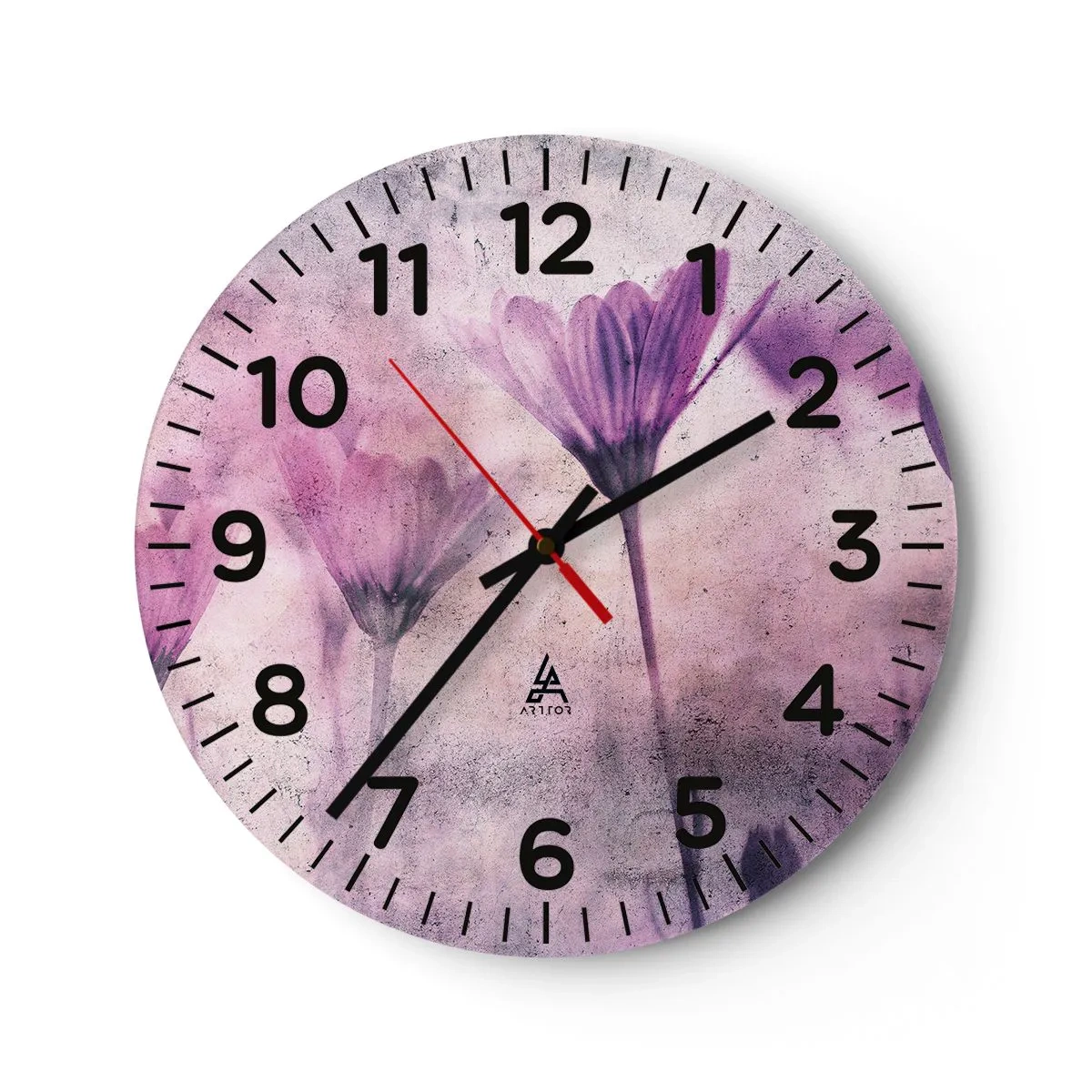 Horloge murale - Pendule murale - Rêve de fleurs - 40x40 cm