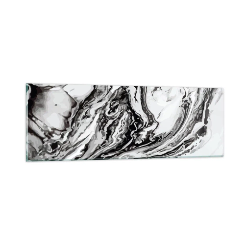 Impression sur verre - Image sur verre - Au début, c'était le chaos - 90x30 cm