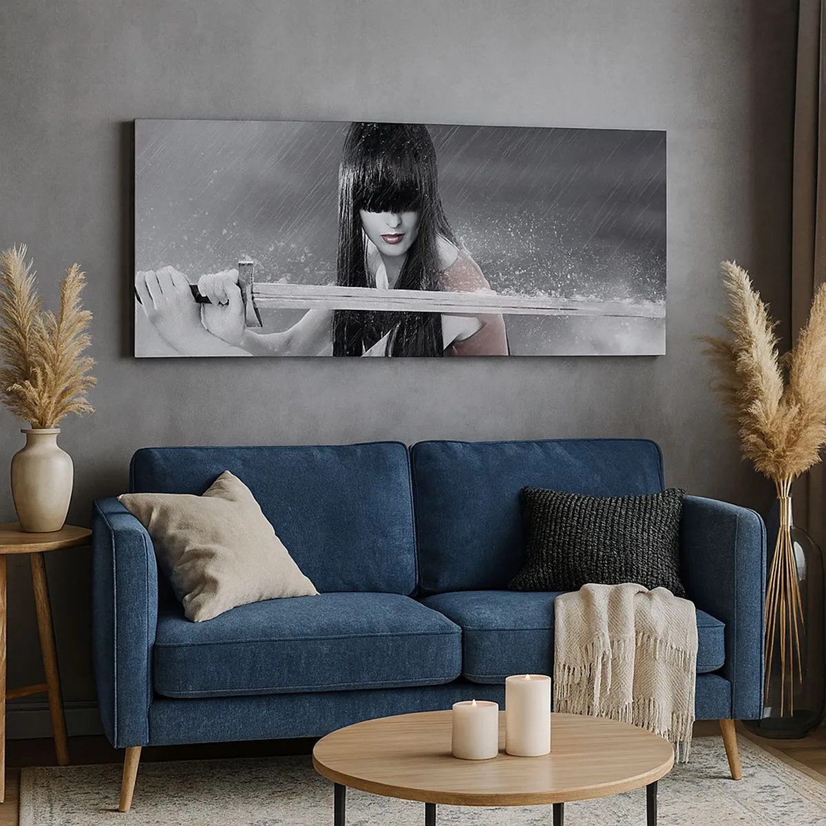 Impression sur toile - Image sur toile - Belle et dangereuse - 100x40 cm