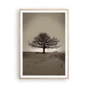 Affiche dans un chêne clair - Poster - D'ici à l'éternité - 70x100 cm