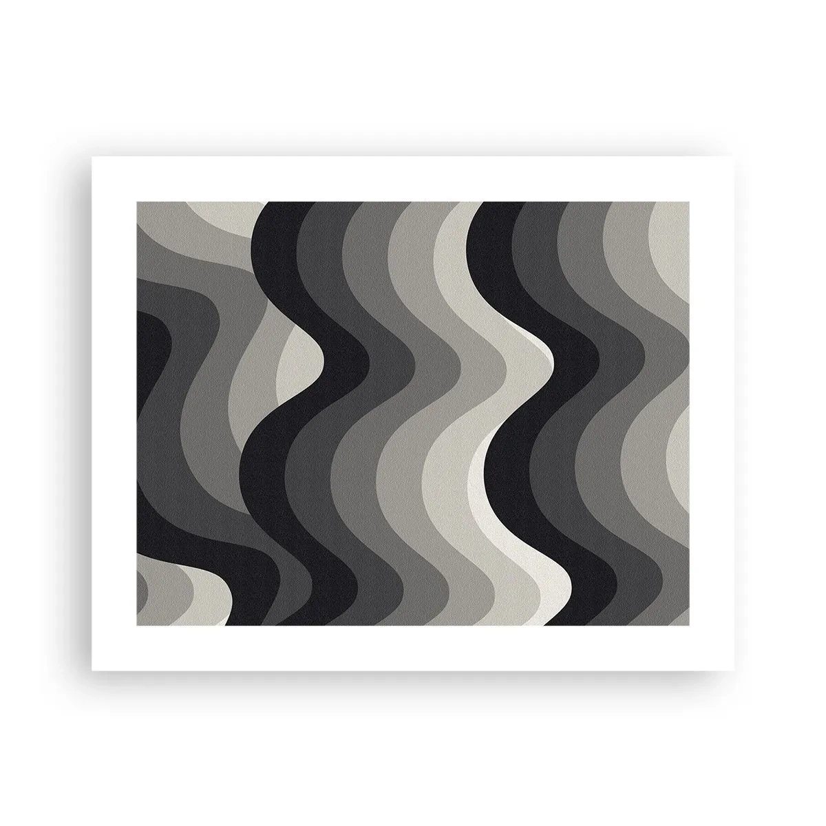 Affiche - Poster - Vague après vague - 50x40 cm