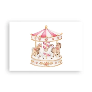 Affiche - Poster - Le doux monde de l'enfance - 91x61 cm