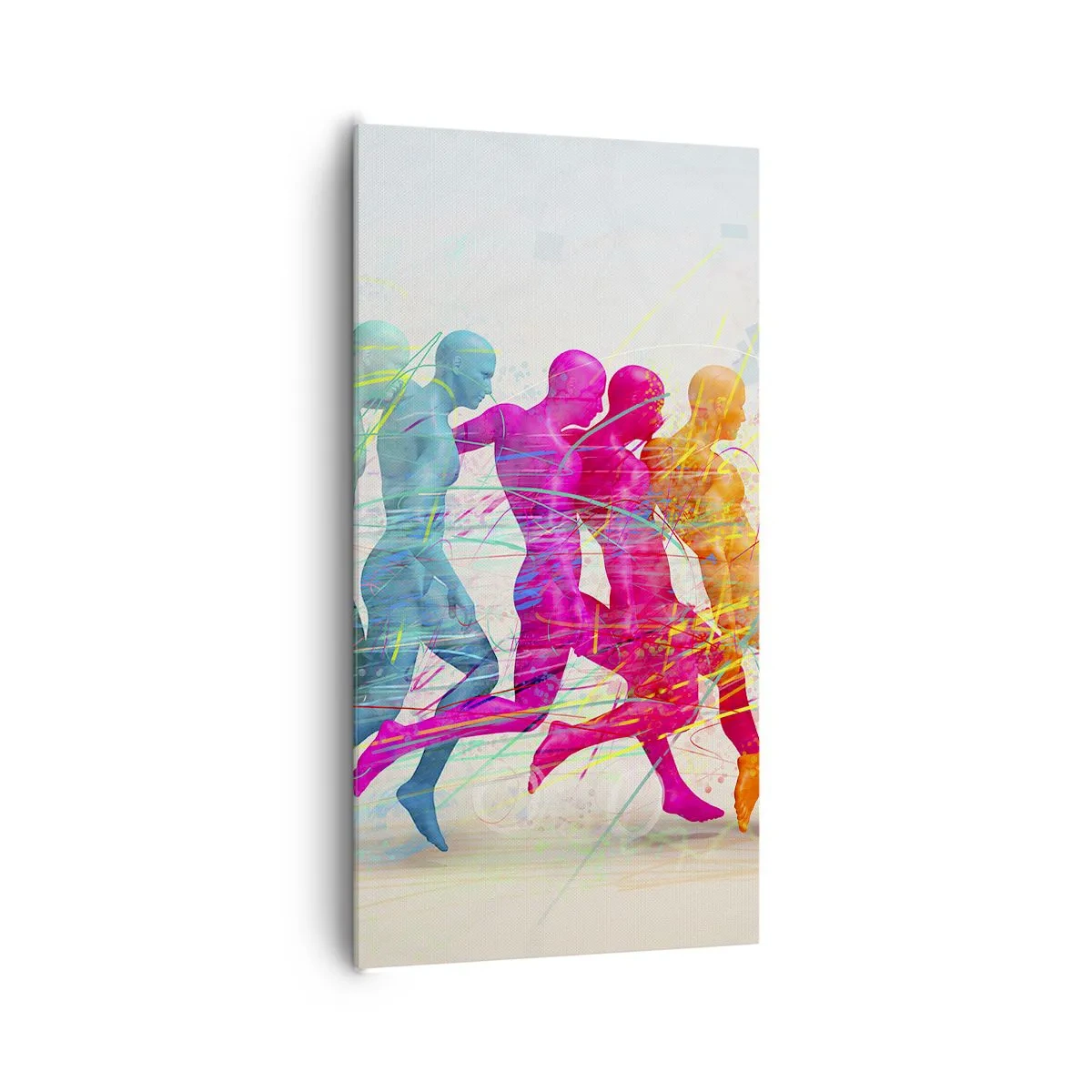 Impression sur toile - Image sur toile - Harmonie du mouvement - 65x120 cm