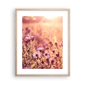 Affiche dans un chêne clair - Poster - Avant que l'été ne parte - 40x50 cm