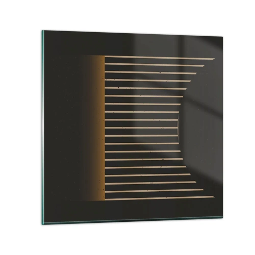 Impression sur verre - Image sur verre - Explorez les ténèbres - 40x40 cm