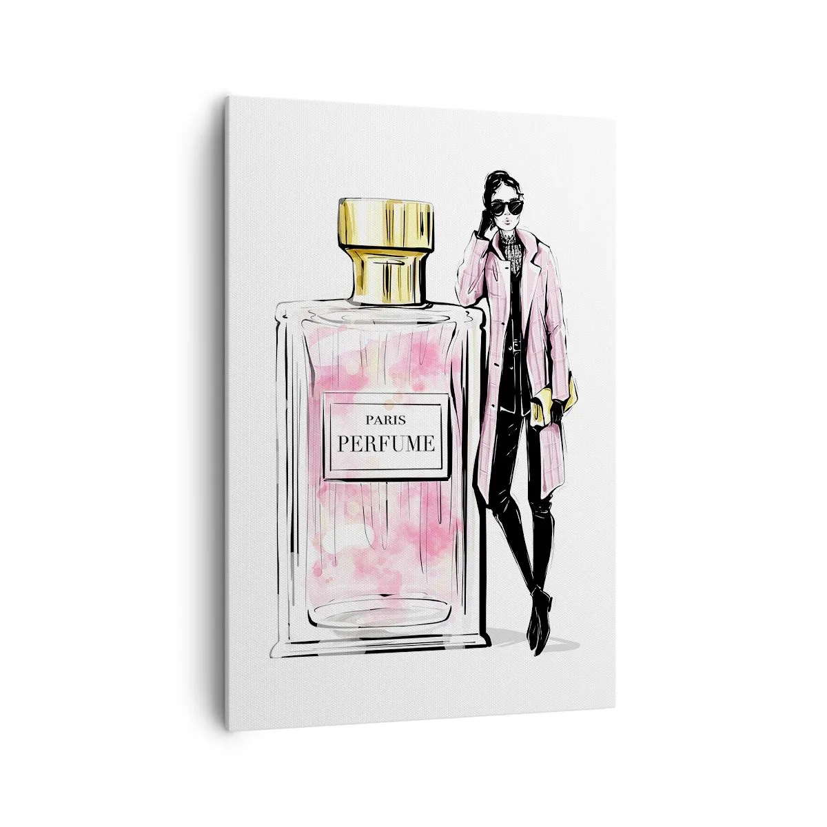 Impression sur toile - Image sur toile - La sensualité parisienne - 70x100 cm