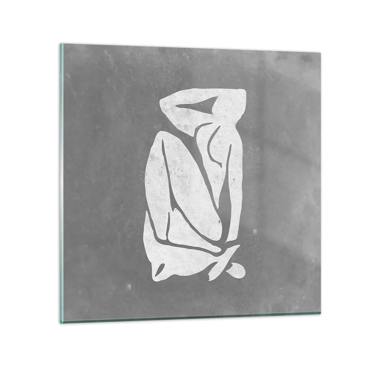 Impression sur verre - Image sur verre - En pensée - 30x30 cm