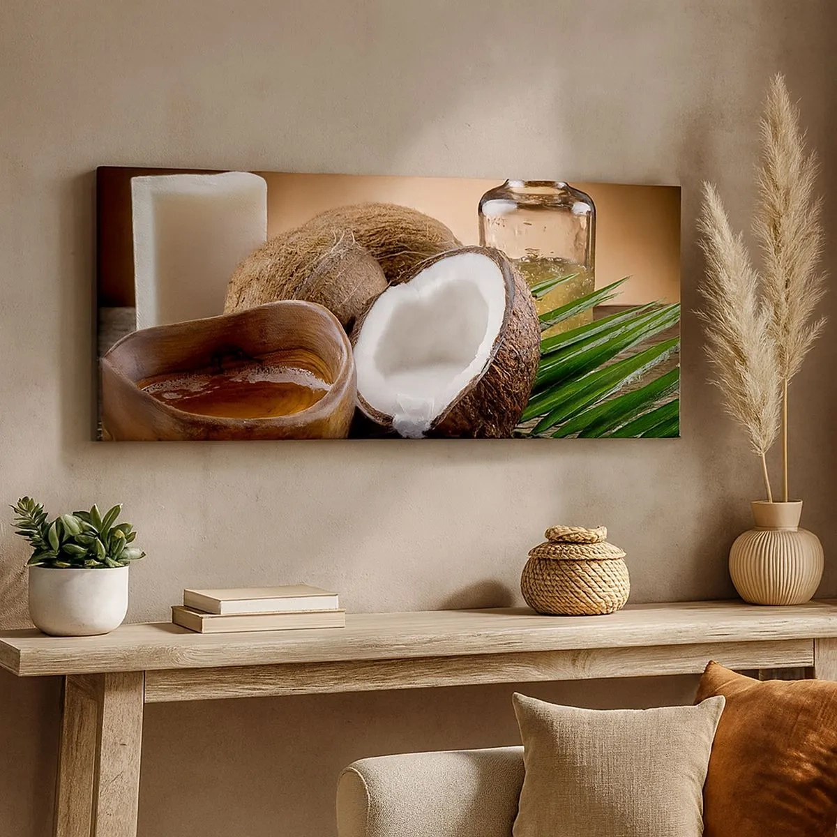 Impression sur toile - Image sur toile - Santé des îles tropicales - 100x40 cm