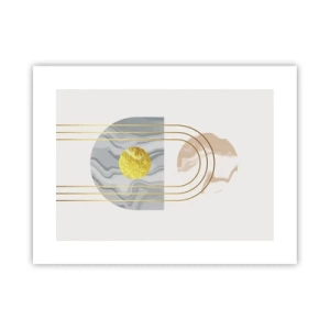 Affiche - Poster - Clareté et brillance - 40x30 cm