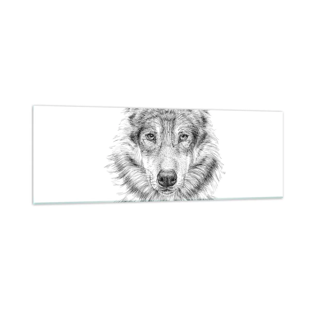 Impression sur verre - Image sur verre - Un leader né - 90x30 cm