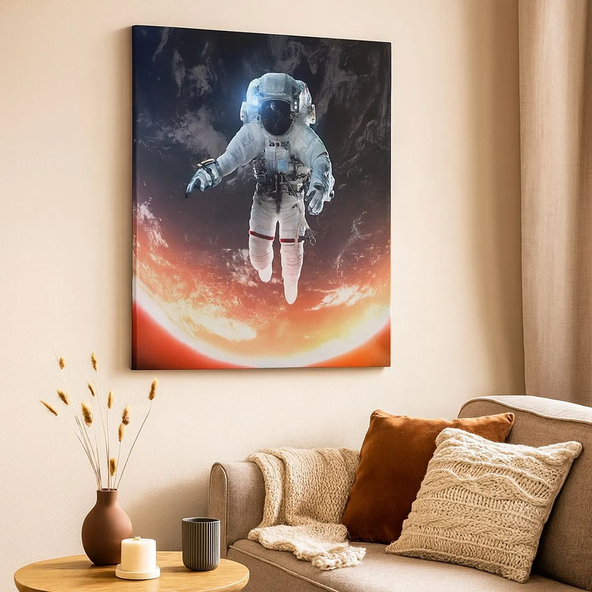 Impression sur toile - Image sur toile - Puis-je rester un peu plus longtemps ? - 30x30 cm