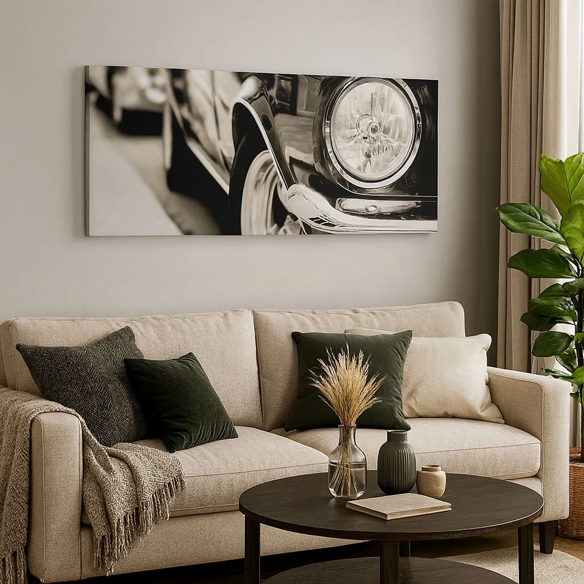 Impression sur toile - Image sur toile - Brillance permanente - 100x40 cm