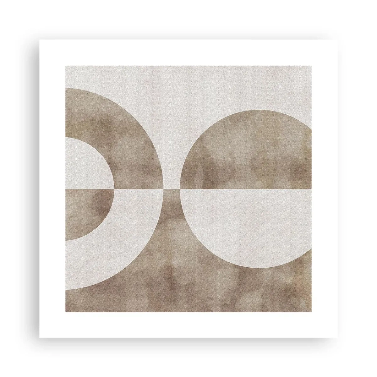 Affiche - Poster - Similitudes et différences - 40x40 cm